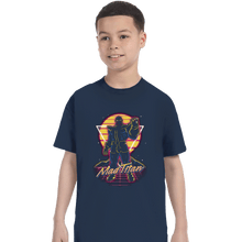 Load image into Gallery viewer, Shirts T-Shirts, Youth / XS / Navy Retro Mad Titan
