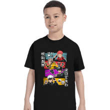 Load image into Gallery viewer, Secret_Shirts T-Shirts, Youth / XS / Black Lunch Time
