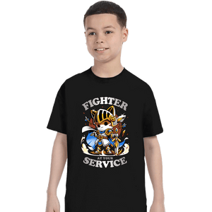 Daily_Deal_Shirts T-Shirts, Youth / XS / Black Fighter's Call