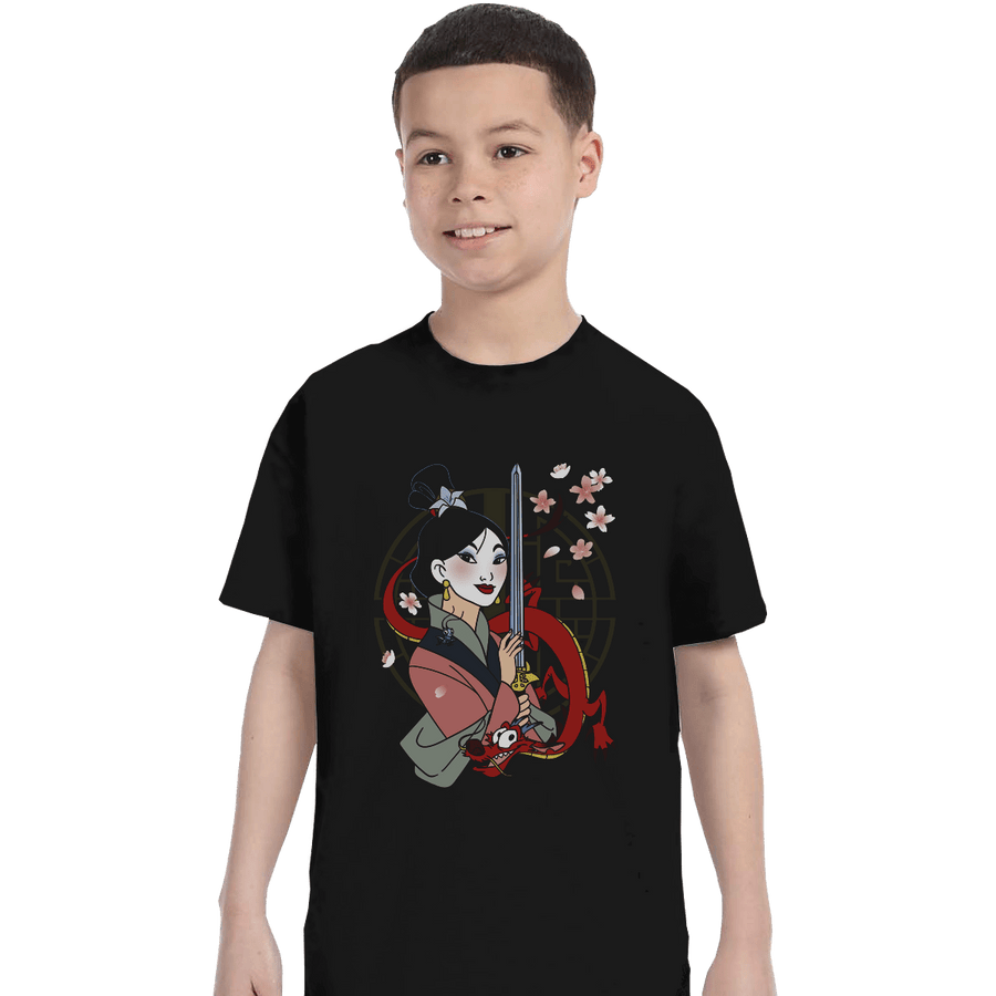 Shirts T-Shirts, Youth / XL / Black The Warrior Spirit