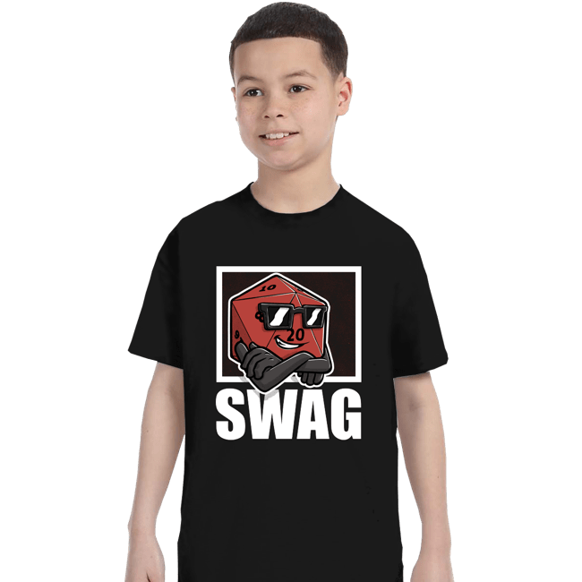 Secret_Shirts T-Shirts, Youth / XS / Black RPG Swag