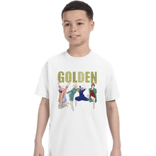 Load image into Gallery viewer, Daily_Deal_Shirts T-Shirts, Youth / XS / White Golden
