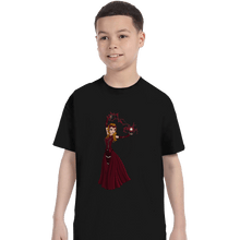 Load image into Gallery viewer, Shirts T-Shirts, Youth / XS / Black Elsa Maximoff
