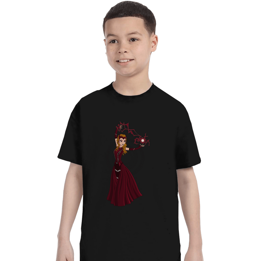Shirts T-Shirts, Youth / XS / Black Elsa Maximoff