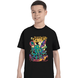 Secret_Shirts T-Shirts, Youth / XS / Black Rise Of Cathulu
