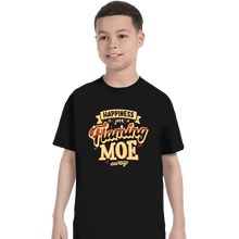 Load image into Gallery viewer, Daily_Deal_Shirts T-Shirts, Youth / XS / Black Just A Flaming Moe Away
