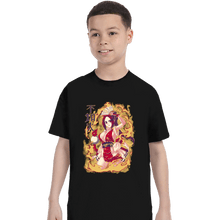 Load image into Gallery viewer, Shirts T-Shirts, Youth / XS / Black Fire Ninja Mai
