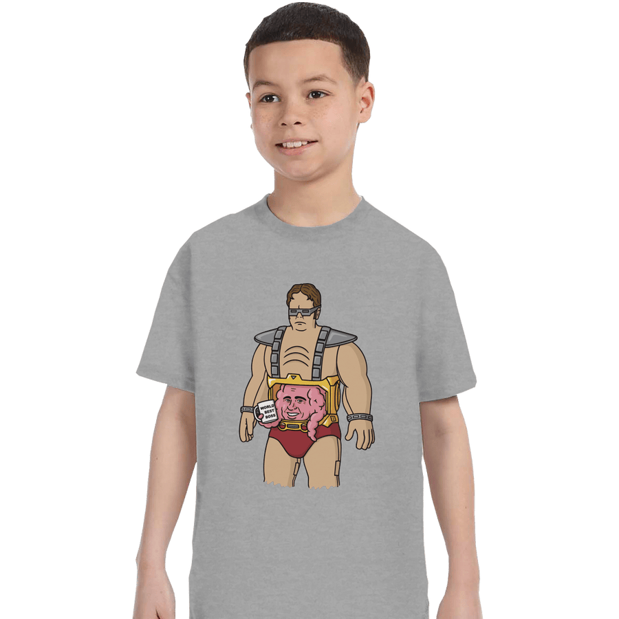 Shirts T-Shirts, Youth / XS / Sports Grey World's Best Villain