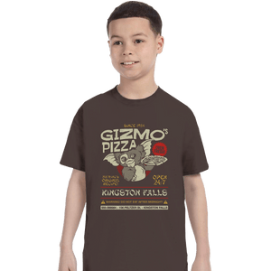 Shirts T-Shirts, Youth / XL / Dark Chocolate Gizmo's Pizza