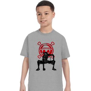 Shirts T-Shirts, Youth / XS / Sports Grey Crimson Gear 2nd