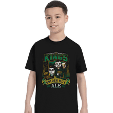 Load image into Gallery viewer, Shirts T-Shirts, Youth / XL / Black King&#39;s Ale
