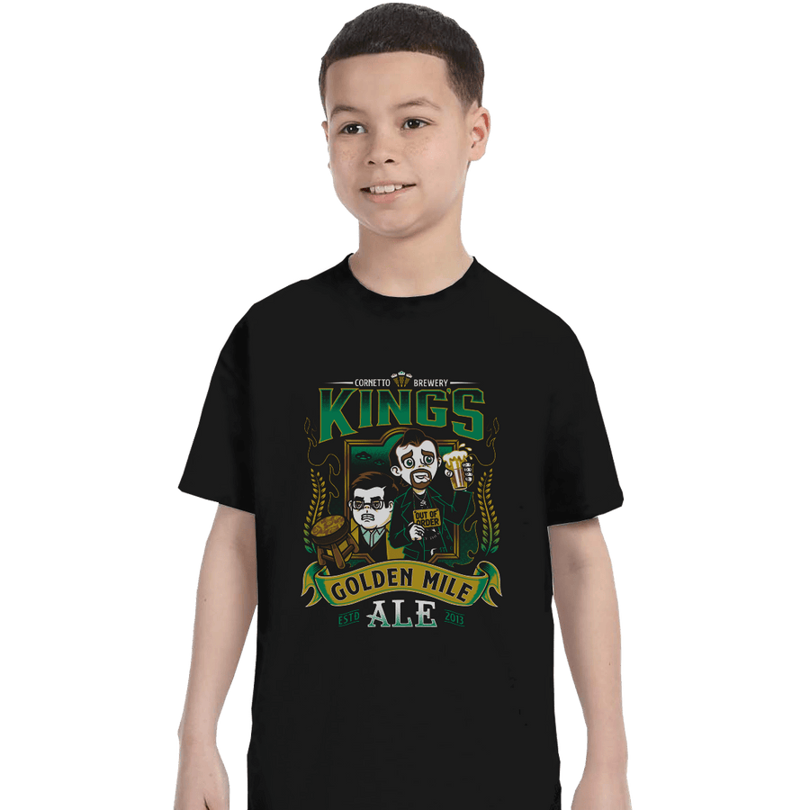 Shirts T-Shirts, Youth / XL / Black King's Ale