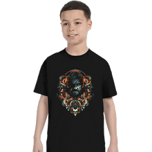 Load image into Gallery viewer, Secret_Shirts T-Shirts, Youth / XS / Black Emblem Of Snake
