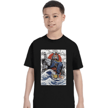 Load image into Gallery viewer, Daily_Deal_Shirts T-Shirts, Youth / XS / Black Kanagawa RX-78-2
