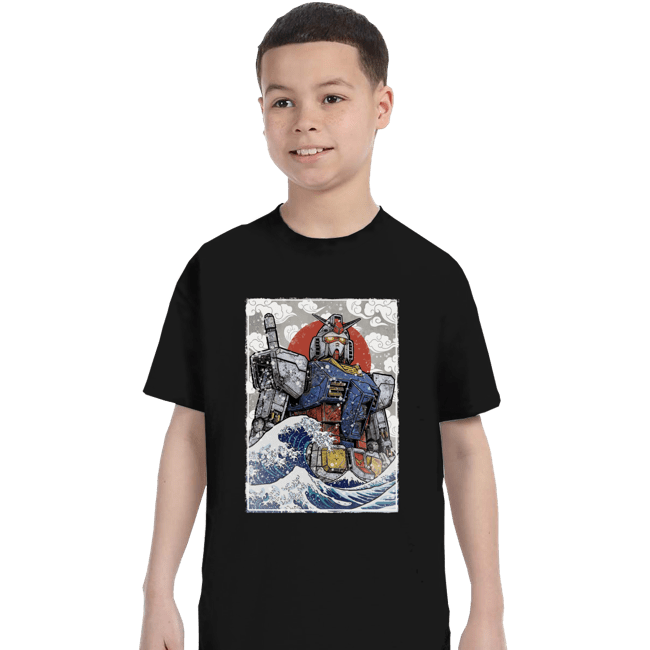 Daily_Deal_Shirts T-Shirts, Youth / XS / Black Kanagawa RX-78-2