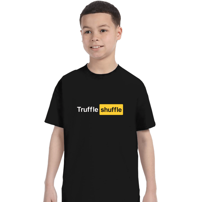 Secret_Shirts T-Shirts, Youth / XS / Black Truffle Shuffle