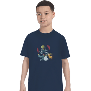 Shirts T-Shirts, Youth / XL / Navy Irish Alien
