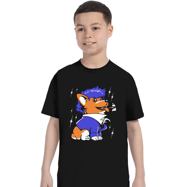 Daily_Deal_Shirts T-Shirts, Youth / XS / Black Space Corgiboy