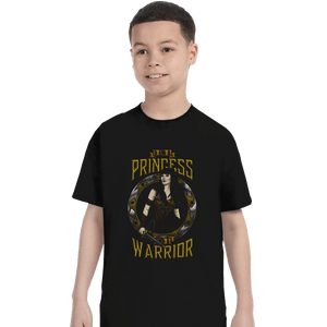 Shirts T-Shirts, Youth / XL / Black Princess and a Warrior