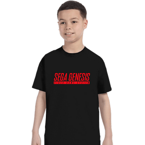 Shirts T-Shirts, Youth / XS / Black SNES