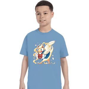 Daily_Deal_Shirts T-Shirts, Youth / XS / Powder Blue Sailor Bird