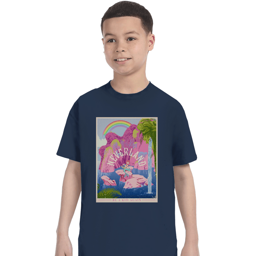Shirts T-Shirts, Youth / XL / Navy Visit Neverland