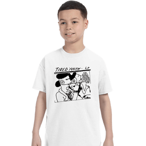 Shirts T-Shirts, Youth / XS / White Tired Youth