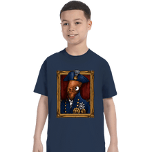 Load image into Gallery viewer, Daily_Deal_Shirts T-Shirts, Youth / XS / Navy The Admiral
