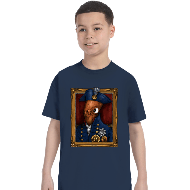 Daily_Deal_Shirts T-Shirts, Youth / XS / Navy The Admiral