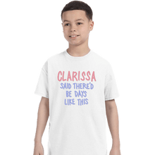Load image into Gallery viewer, Secret_Shirts T-Shirts, Youth / XS / White Clarrissa
