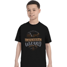 Load image into Gallery viewer, Shirts T-Shirts, Youth / XS / Black Wandering Wizard Wheat Ale
