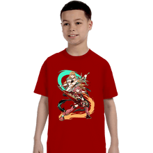 Load image into Gallery viewer, Daily_Deal_Shirts T-Shirts, Youth / XS / Red Dual Sword Users
