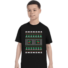 Load image into Gallery viewer, Shirts T-Shirts, Youth / XS / Black Games Of Christmas Past

