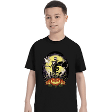 Load image into Gallery viewer, Secret_Shirts T-Shirts, Youth / XS / Black King Of Pumpkins
