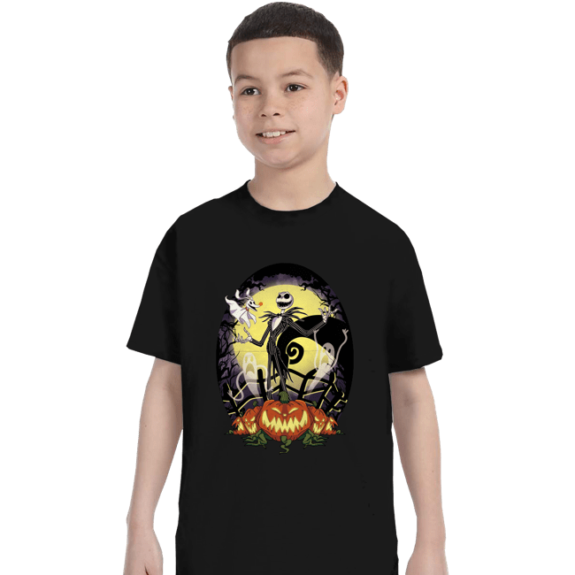 Secret_Shirts T-Shirts, Youth / XS / Black King Of Pumpkins