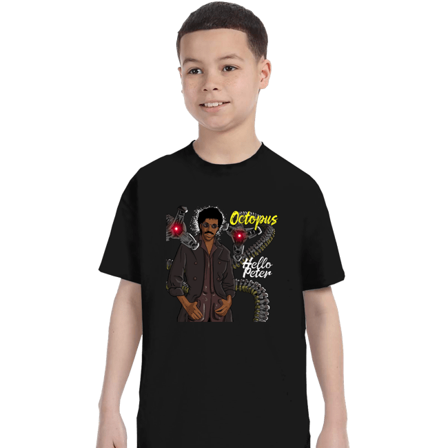 Secret_Shirts T-Shirts, Youth / XS / Black Octopus Hello