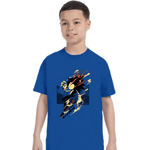 Daily_Deal_Shirts T-Shirts, Youth / XS / Royal Blue Fastest Dude