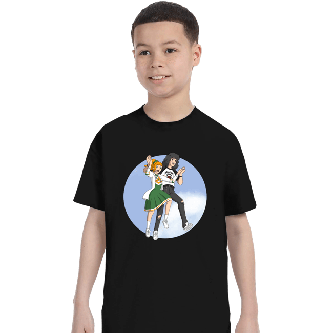 Daily_Deal_Shirts T-Shirts, Youth / XS / Black Eddie & Chrissy