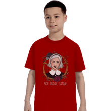 Load image into Gallery viewer, Shirts T-Shirts, Youth / XL / Red Sabrina Not Today
