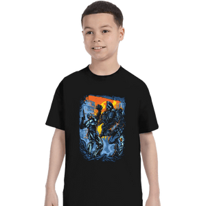 Secret_Shirts T-Shirts, Youth / XS / Black Robocop VS Robocain