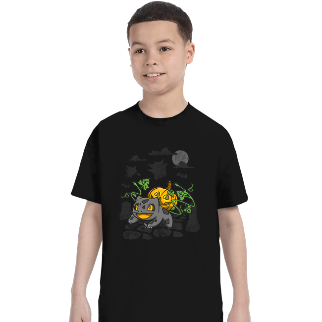 Secret_Shirts T-Shirts, Youth / XS / Black Bulb O Lantern