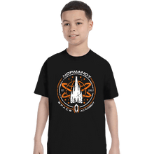 Load image into Gallery viewer, Secret_Shirts T-Shirts, Youth / XS / Black Normandy Space Academy
