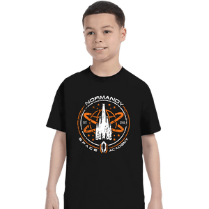 Secret_Shirts T-Shirts, Youth / XS / Black Normandy Space Academy