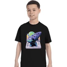 Load image into Gallery viewer, Secret_Shirts T-Shirts, Youth / XS / Black 3D Ocarina
