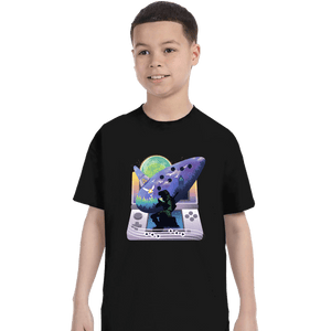 Secret_Shirts T-Shirts, Youth / XS / Black 3D Ocarina