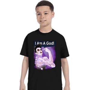 Daily_Deal_Shirts T-Shirts, Youth / XS / Black I Am A God!