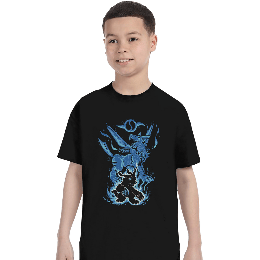Shirts T-Shirts, Youth / XS / Black Digital Friendship Within