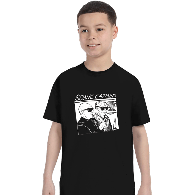 Daily_Deal_Shirts T-Shirts, Youth / XS / Black Sonic Captains