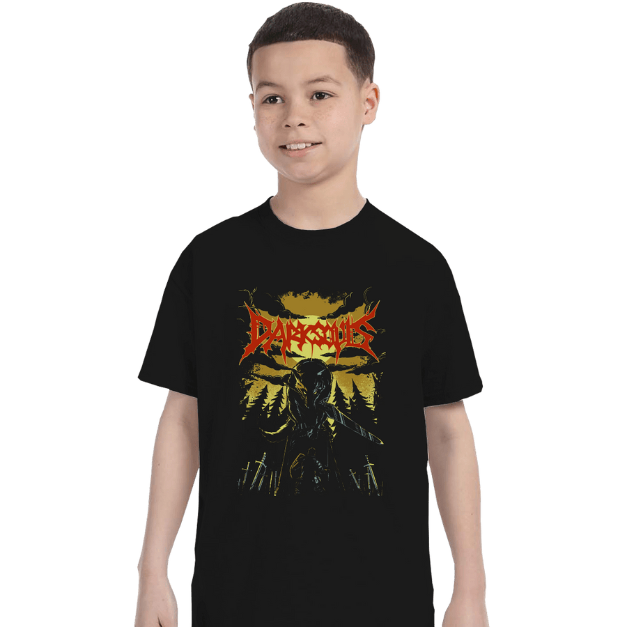Shirts T-Shirts, Youth / XL / Black Dark Souls