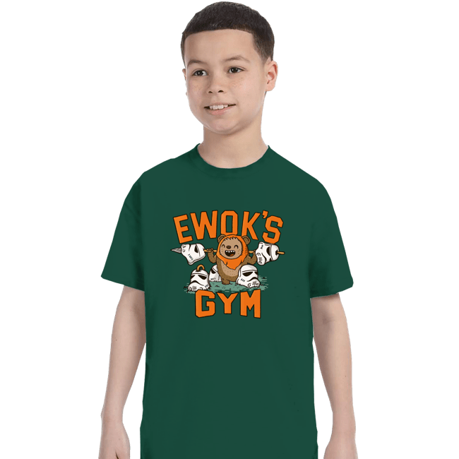 Daily_Deal_Shirts T-Shirts, Youth / XS / Forest Ewok's Gym